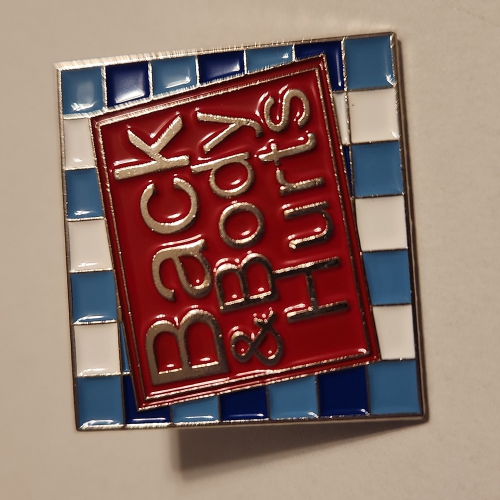 "Back & Body Hurts" Enamel Pin - Picture 2 of 5
